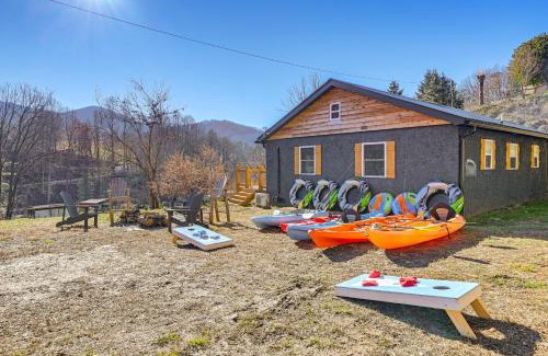 Tuckasegee House | Remote Home with Deck and Grill in Scenic Tuckasegee!