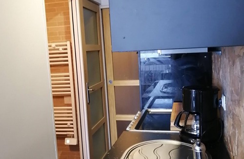 Arc-2000 Apartment | Renovated ski-in/ski-out studio with balcony