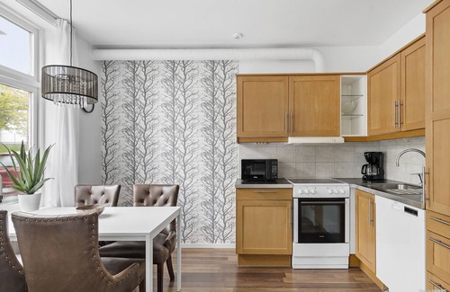 Harnosand Apartment | Renovated central apartment, views of the Cathedral