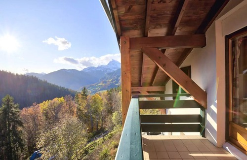 Notre-Dame-de-Bellecombe Apartment | Residence Les Balcons Du Charvin - 2 Rooms for 6 People