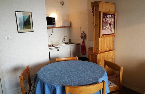 Plan Peisey Apartment | Residence Aiguille Grive - Studio for 4 People