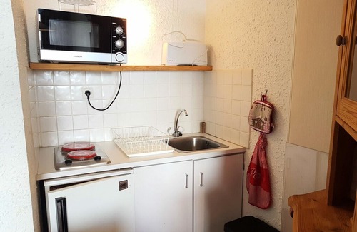 Plan Peisey Apartment | Residence Aiguille Grive - Studio for 4 People