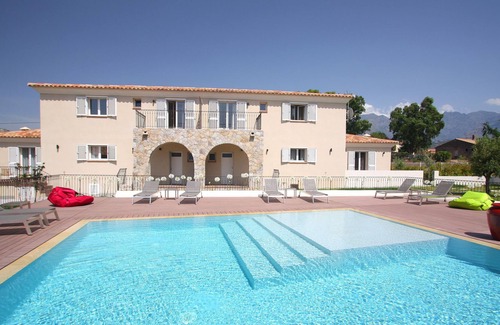 Calvi Apartment | Résidence Catherine - Magnificent apartment with Swimming pool 95m² 3 bedrooms (6)