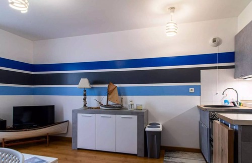 Pleherel-Plage-Vieux-Bourg Apartment | Residence De La Plage - 352 -T2 with stunning views of Cape Fréhel