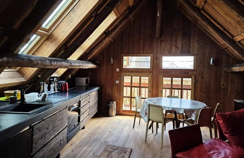 Pra Loup Ski Chalet | Residence Hameau Du Clos Sorel - Small and small mazot for 5 people, located in a mountain hamlet in Pra Loup