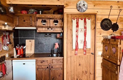 Arc-1600 Apartment | Residence Les Charmettes - Warm studio for 3 people in Arc 1600, with views of the Mont Blanc and close to the slopes and shops