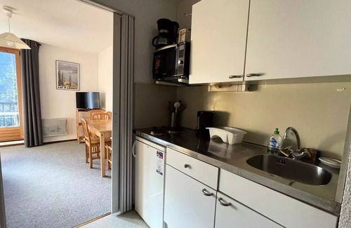 Flaine Apartment | Residence Pollux - Studio for 4 People