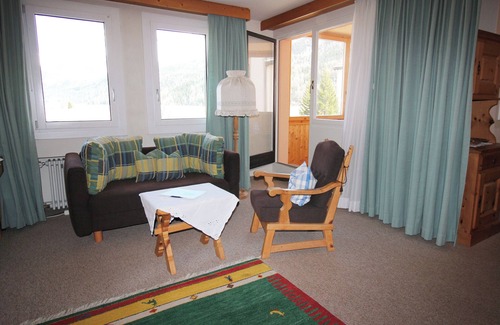 Sils-Maria Apartment | Residenza Lagrev - 1 room flat no. 118 - type 12B - 1st floor - east