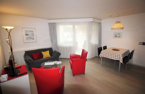 Sils-Maria Apartment | Residenza Lagrev - 1 room flat no. 203 - type 12B - 2nd floor - south
