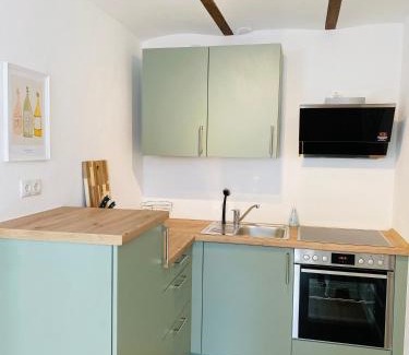 Großfischlingen Apartment | Restaurierter Altbau mit privatem Innenhof & Parkplatz