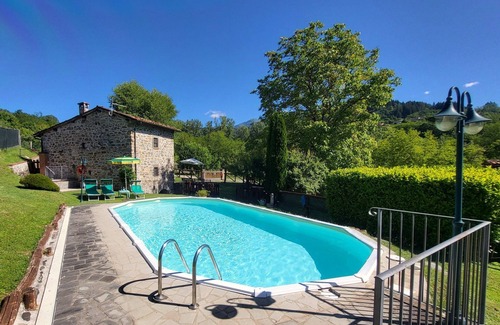 Camporgiano Cottage | Restored Mill, riverside, private pool, WIFI, romantic!