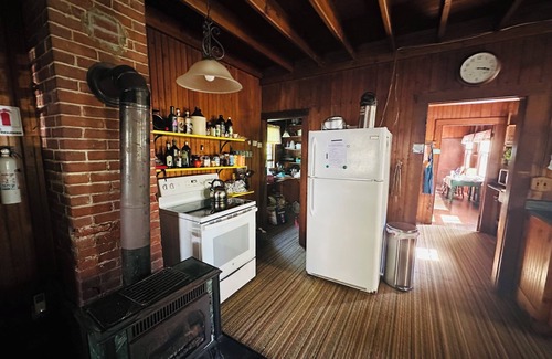 Harrisville Cottage | Retreat or Reunion Home with Grand Porch and Views of Mountain and Lake