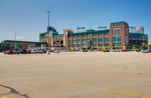 Green Bay House | Retro Green Bay Home Steps to Lambeau Field!
