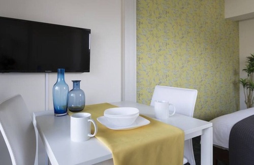 Sumiyoshi Apartment | RH11B WiFi1 double bed 1 double futon4ppl / Fukuoka Fukuoka