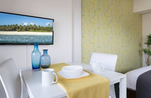 Sumiyoshi Apartment | RH11B WiFi1 double bed 1 double futon4ppl / Fukuoka Fukuoka