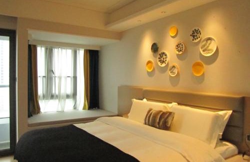 Shajing Apartment | Rho Hotel柔居Shenzhen World Exhibition and Convention Center Qianhai Snow World