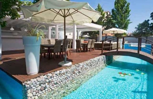 Ialyssos Condo | Rhodes Imperial Suite, chilling in Private Pool
