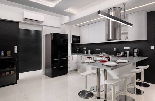 Petaloudes Apartment | Rhodes Skyline Suite With In Door Jacuzzi Sea View