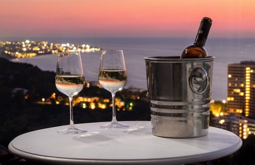 Petaloudes Apartment | Rhodes Skyline Suite With In Door Jacuzzi Sea View