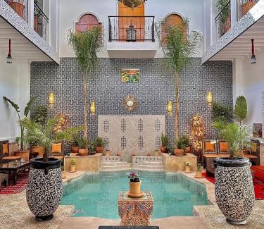 Menara Villa | Riad Dar Mima Hnina - Riad Privé avec Piscine à 10 min de l'aéroport