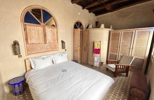 Ahl Agadir House | Riad Les Sables Bleus, médina, lumineux et terrasse privée sur mer