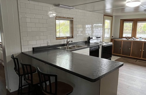 Republic House | Right on the Michigamme River!