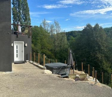 Vetraz-Monthoux Villa | River Villa with amazing view + Jacuzzi, Garden, Forest access