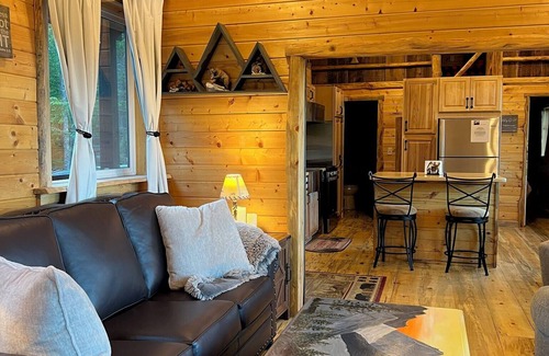 Ashford Cabin | River Vista Cabin with Mountain Views