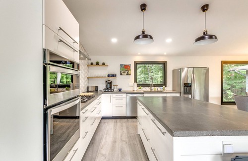 Appleton House | Riverfront Appleton Home with Pool & Boat Dock!