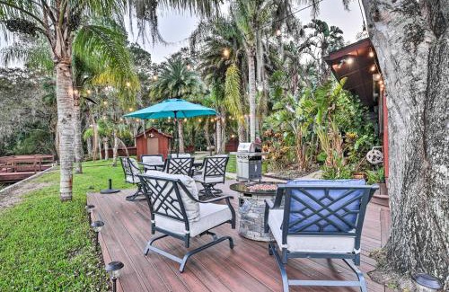 Glenwood House | Riverfront DeLand Home with Pool, Near Daytona!