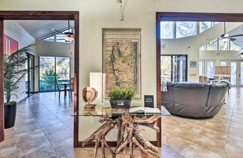 Glenwood House | Riverfront DeLand Home with Pool, Near Daytona!