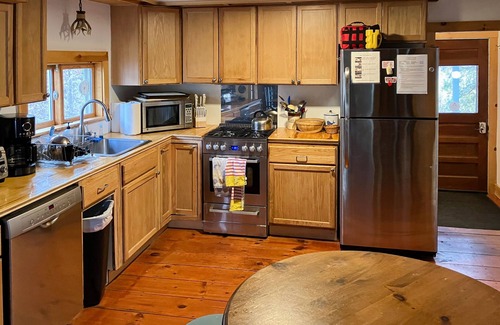 Plymouth House | Riverfront dog-friendly house w/fireplace, close to Killington & Okemo resorts