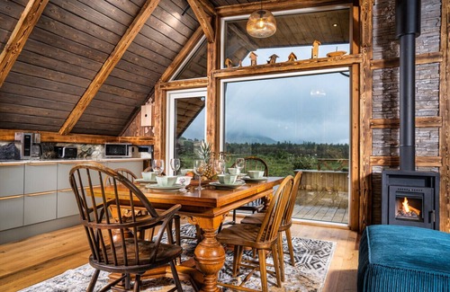 Blaskogabyggd Cabin | Riverside Cabin | Hot Tub, Fishing & Relaxing Escape