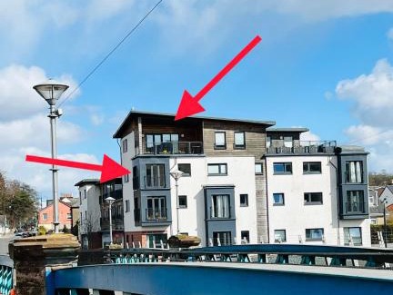 Balloch Apartment | Riverside View Penthouse in Balloch, Loch Lomond