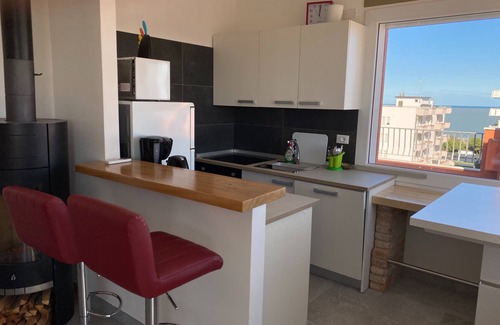 Chioggia Apartment | Roof terrace apartment on the beach with magnificent sea and all-round views #