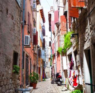Borik House | Room in Rovinj with terrace, air conditioning, W-LAN 81-6