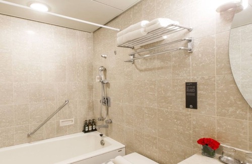 Chuo Hotel | Room without meals plan Corner view deluxe twin/Chiba Chiba