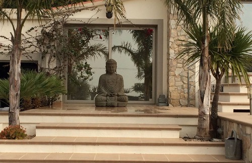 Pau Villa | Rosas luxurious Villa is in a wooded park private pool, peaceful, all amenities