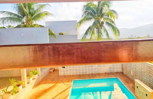 Itaipuacu House | Rose Pousada e Eventos Barroco with pool and barbecue -