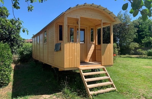 Monbequi Cabin | Roulotte 4 Places Dans Parc Arboré . Proche Canal du Midi