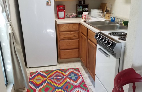 Northeast Heights House | Route 66 Casita with Vintage Flair, Gated Parking