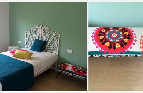 Isla Cottage | Rural House Apartments Madera y Mar for 23 people with txoko and swimming pool