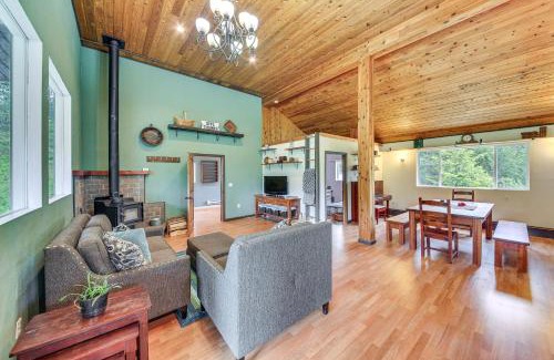 Newport House | Rustic and Modern Home with Forest Views in Newport!