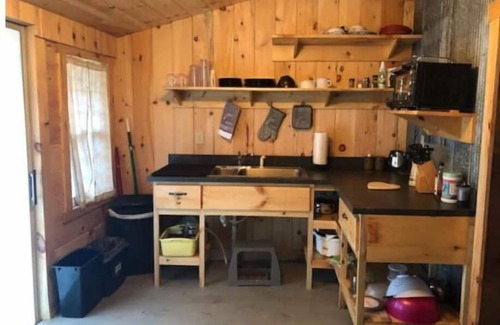 Doylesburg Cabin | Rustic Cabin with beautiful pond and mountain views