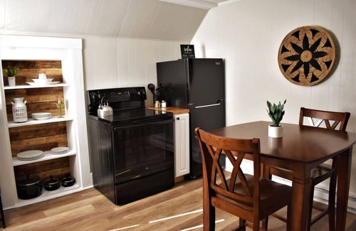 Waterville Apartment | Rustic Charm on the Third Floor