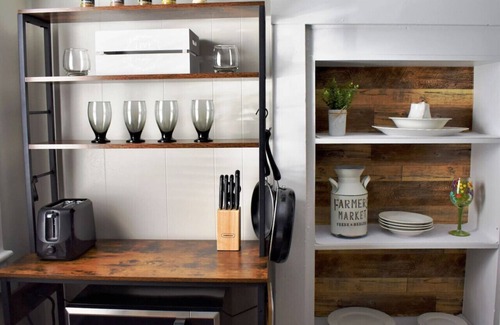 Waterville Apartment | Rustic Charm on the Third Floor