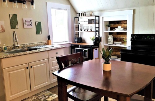 Waterville Apartment | Rustic Charm on the Third Floor