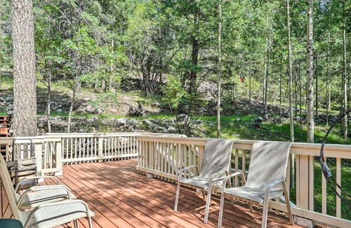 Cloudcroft House | Rustic Cloudcroft Home about 2 Mi to Ski Slopes!