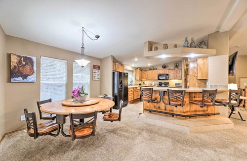 Irwin Cabin | Rustic Escape w/Deck, Hot Tub & Mountain Views