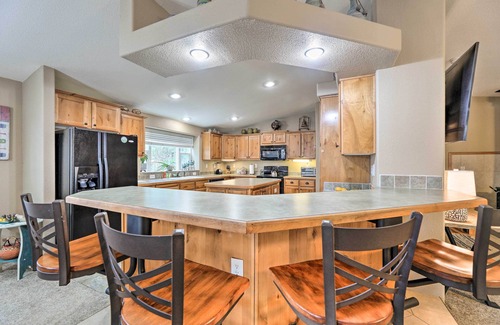 Irwin Cabin | Rustic Escape w/Deck, Hot Tub & Mountain Views